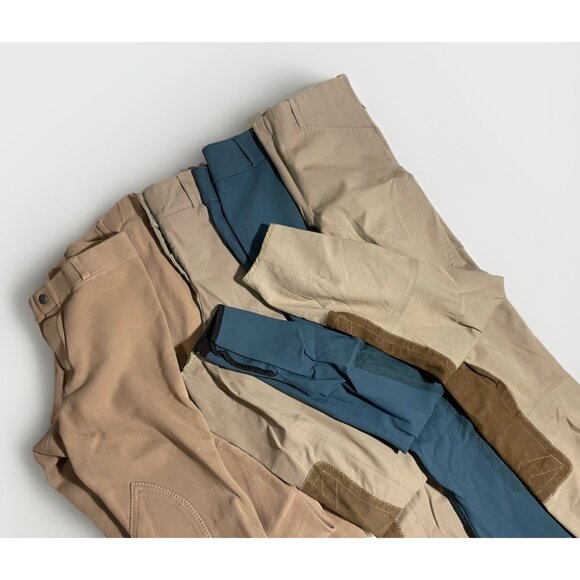 LOT/5 PRE-OWNED EQUESTRIAN HORSEBACK RIDING PANTS Elation Tailored Sportsman - Picture 2 of 16